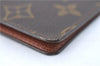 Auth Louis Vuitton Monogram Enveloppe Carte de Visite Card Case M62920 LV J2074