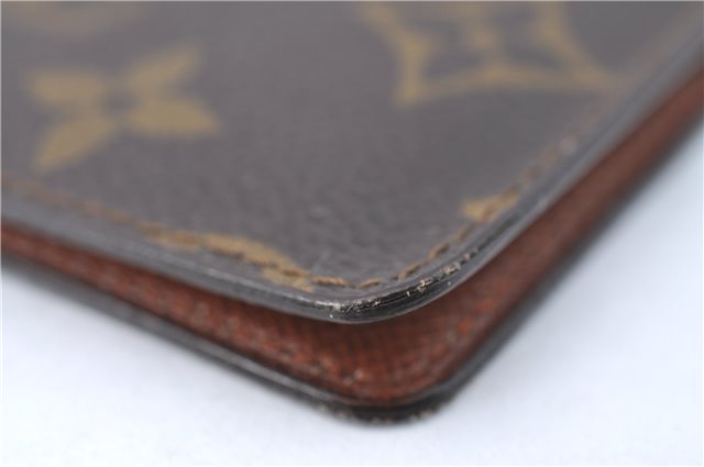 Auth Louis Vuitton Monogram Enveloppe Carte de Visite Card Case M62920 LV J2074