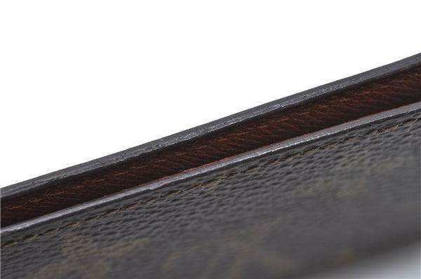 Auth Louis Vuitton Monogram Enveloppe Carte de Visite Card Case M62920 LV J2074