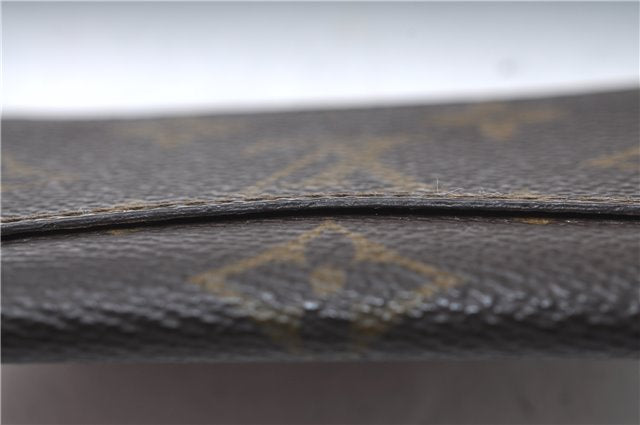 Auth Louis Vuitton Monogram Enveloppe Carte de Visite Card Case M62920 LV J2074