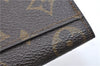 Auth Louis Vuitton Monogram Enveloppe Carte de Visite Card Case M62920 LV J2074