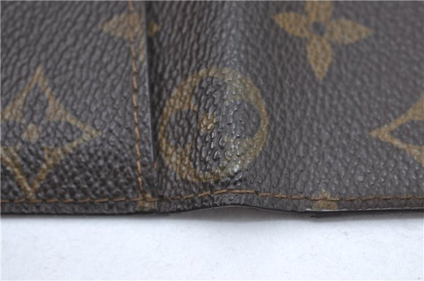 Auth Louis Vuitton Monogram Enveloppe Carte de Visite Card Case M62920 LV J2074