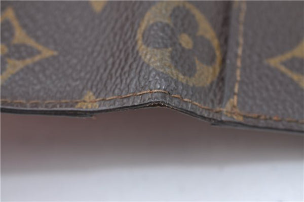 Auth Louis Vuitton Monogram Enveloppe Carte de Visite Card Case M62920 LV J2074