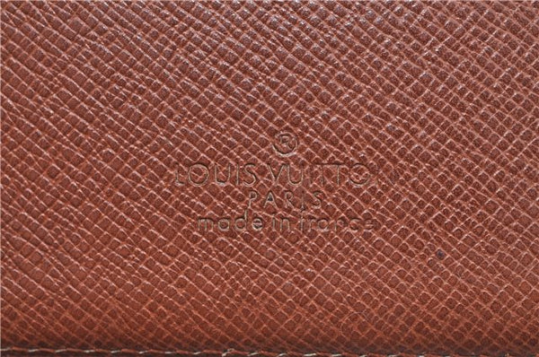 Auth Louis Vuitton Monogram Enveloppe Carte de Visite Card Case M62920 LV J2074