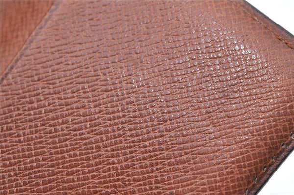 Auth Louis Vuitton Monogram Enveloppe Carte de Visite Card Case M62920 LV J2074