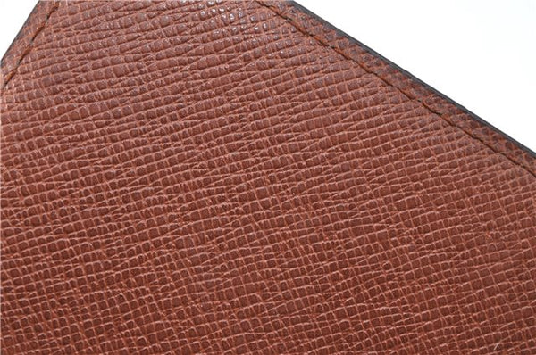 Auth Louis Vuitton Monogram Enveloppe Carte de Visite Card Case M62920 LV J2074