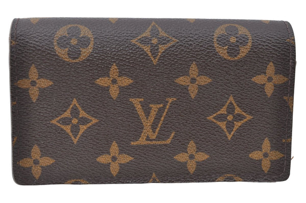 Authentic Louis Vuitton Monogram Portefeuille Tresor Wallet M61736 LV J2090