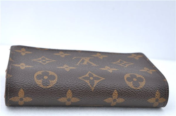 Authentic Louis Vuitton Monogram Portefeuille Tresor Wallet M61736 LV J2090