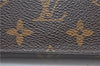 Authentic Louis Vuitton Monogram Portefeuille Tresor Wallet M61736 LV J2090