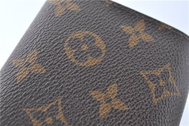 Authentic Louis Vuitton Monogram Portefeuille Tresor Wallet M61736 LV J2090