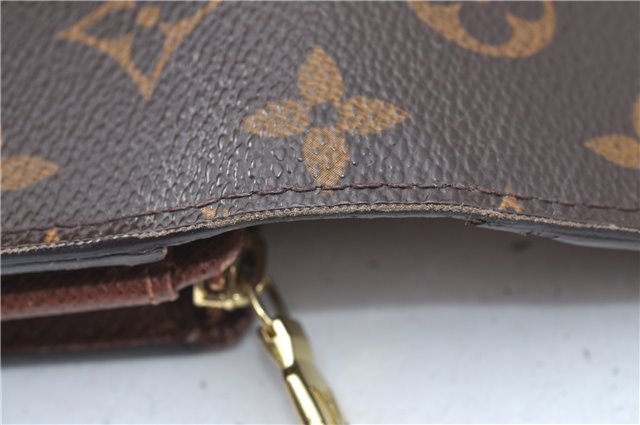 Authentic Louis Vuitton Monogram Portefeuille Tresor Wallet M61736 LV J2090