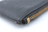 Authentic Louis Vuitton Epi Pochette Cles Coin Case Black M63802 LV J2091