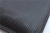 Authentic Louis Vuitton Epi Pochette Cles Coin Case Black M63802 LV J2091