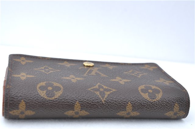 Auth Louis Vuitton Monogram Porte Monnaie Billets Tresor Wallet M61730 LV J2095