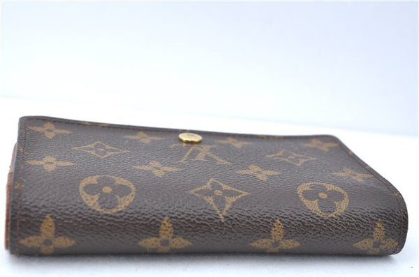 Auth Louis Vuitton Monogram Porte Monnaie Billets Tresor Wallet M61730 LV J2095