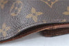 Auth Louis Vuitton Monogram Porte Monnaie Billets Tresor Wallet M61730 LV J2095