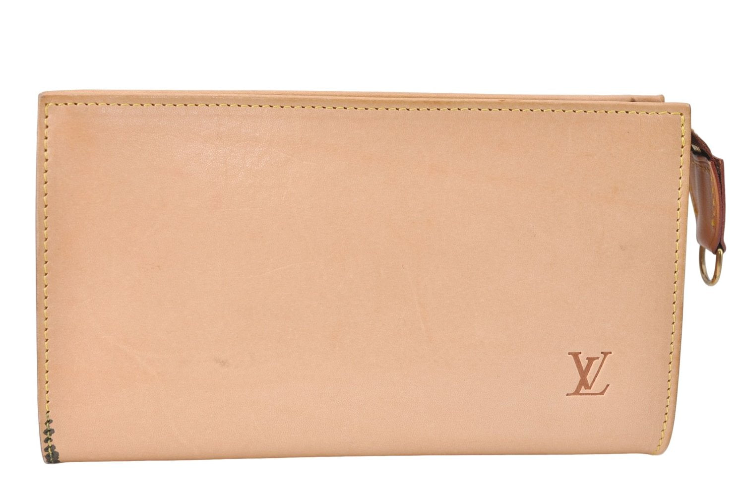 Authentic Louis Vuitton Nomade Pouch Purse Beige LV J2098