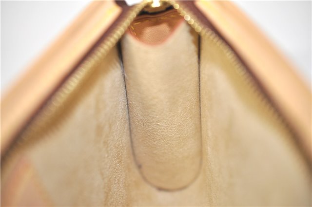 Authentic Louis Vuitton Nomade Pouch Purse Beige LV J2098