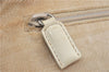 Authentic PRADA Leather Shoulder Hand Bag Ivory J2099