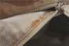 Authentic PRADA Leather Shoulder Hand Bag Ivory J2099