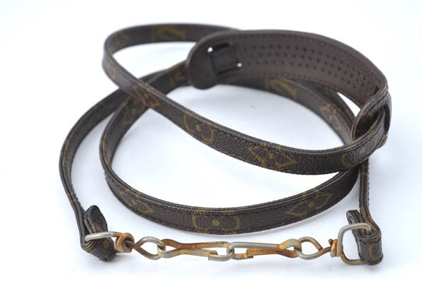 Authentic Louis Vuitton Monogram Brown Shoulder Strap 50.4" LV J2104