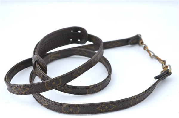Authentic Louis Vuitton Monogram Brown Shoulder Strap 50.4" LV J2104