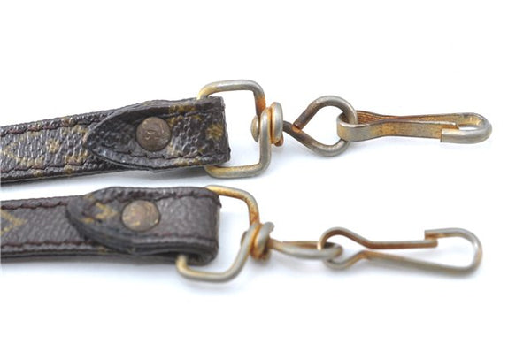 Authentic Louis Vuitton Monogram Brown Shoulder Strap 50.4" LV J2104