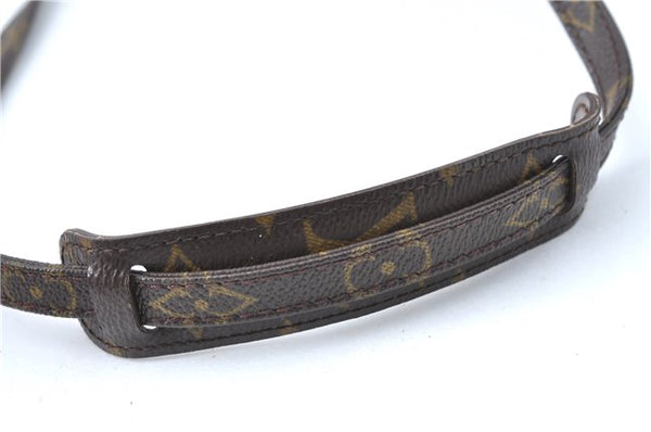 Authentic Louis Vuitton Monogram Brown Shoulder Strap 50.4" LV J2104