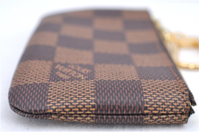 Authentic Louis Vuitton Damier Pochette Cles Coin Case Purse N62658 LV Box J2107