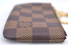 Authentic Louis Vuitton Damier Pochette Cles Coin Case Purse N62658 LV Box J2107