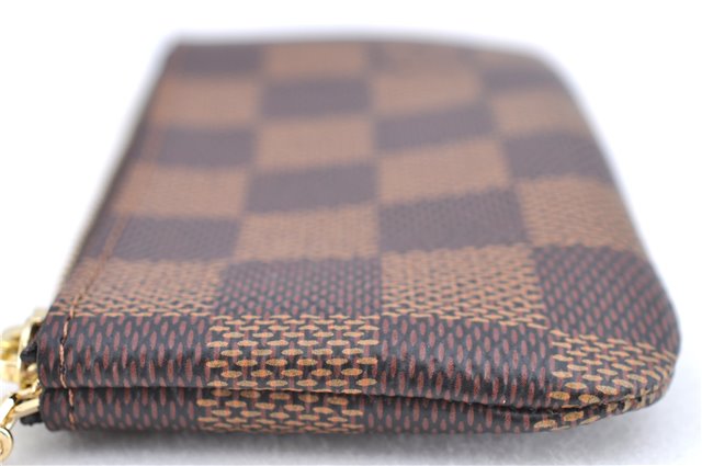 Authentic Louis Vuitton Damier Pochette Cles Coin Case Purse N62658 LV Box J2107