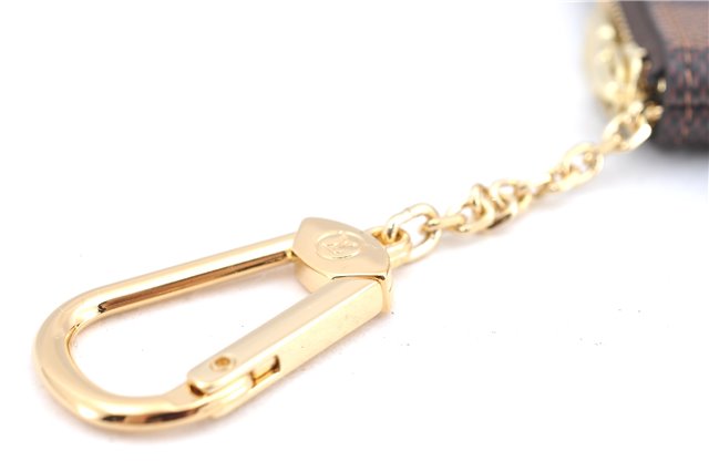 Authentic Louis Vuitton Damier Pochette Cles Coin Case Purse N62658 LV Box J2107