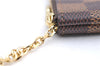 Authentic Louis Vuitton Damier Pochette Cles Coin Case Purse N62658 LV Box J2107