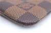 Authentic Louis Vuitton Damier Pochette Cles Coin Case Purse N62658 LV Box J2107