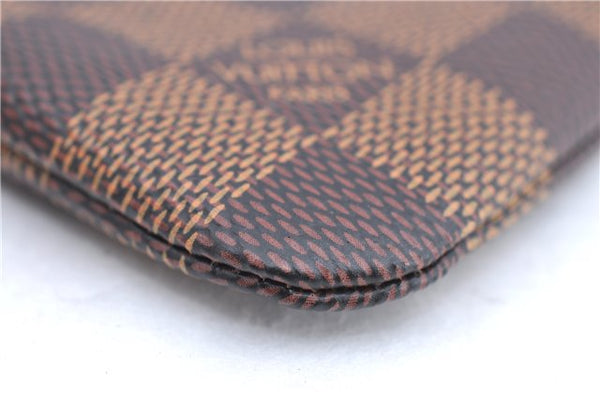 Authentic Louis Vuitton Damier Pochette Cles Coin Case Purse N62658 LV Box J2107