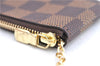 Authentic Louis Vuitton Damier Pochette Cles Coin Case Purse N62658 LV Box J2107