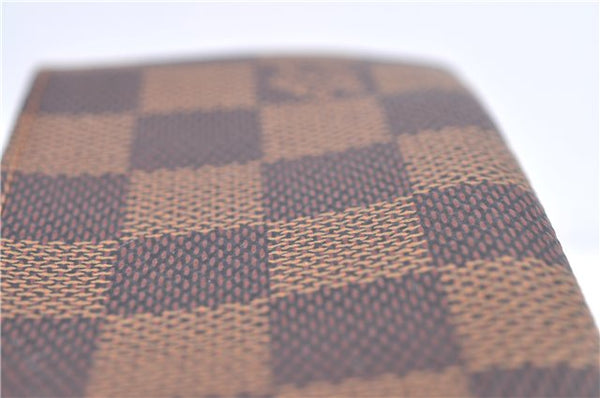 Authentic Louis Vuitton Damier Pochette Cles Coin Case Purse N62658 LV Box J2107