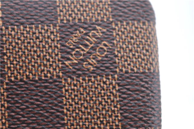 Authentic Louis Vuitton Damier Pochette Cles Coin Case Purse N62658 LV Box J2107