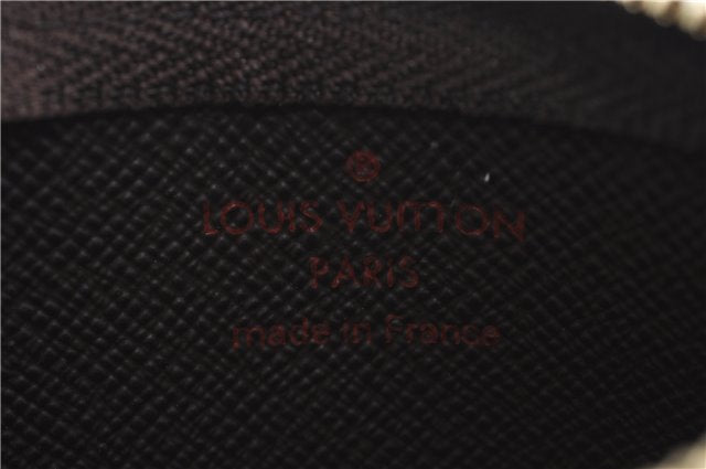 Authentic Louis Vuitton Damier Pochette Cles Coin Case Purse N62658 LV Box J2107