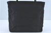 Authentic PRADA Nylon Tessuto Shoulder Tote Bag B8486 Black J2109