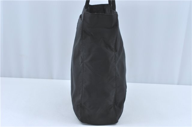 Authentic PRADA Nylon Tessuto Shoulder Tote Bag B8486 Black J2109