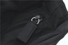 Authentic PRADA Nylon Tessuto Shoulder Tote Bag B8486 Black J2109