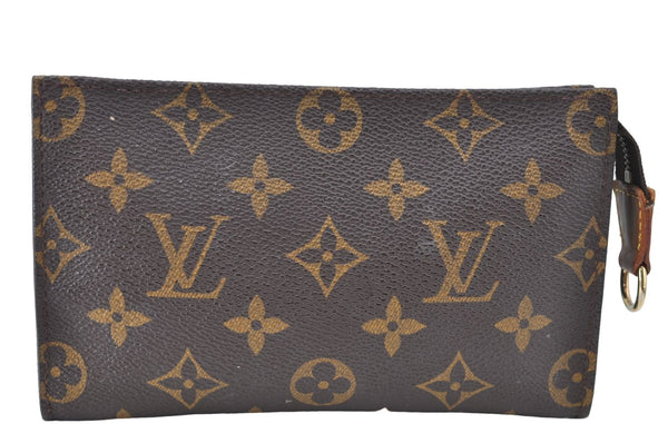 Authentic Louis Vuitton Monogram Pouch For Bucket PM LV J2111