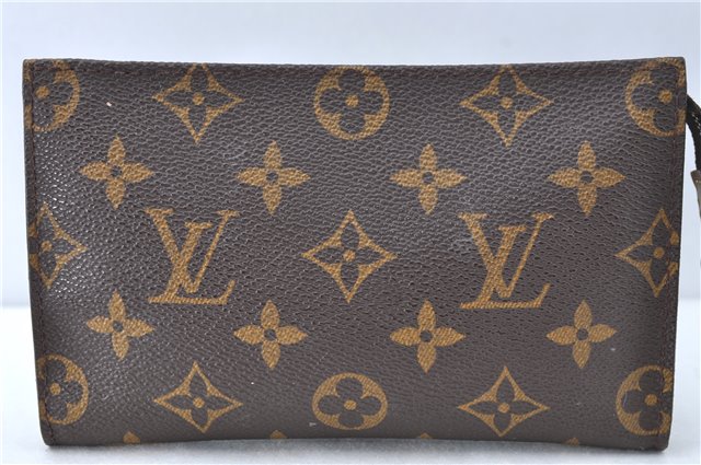 Authentic Louis Vuitton Monogram Pouch For Bucket PM LV J2111