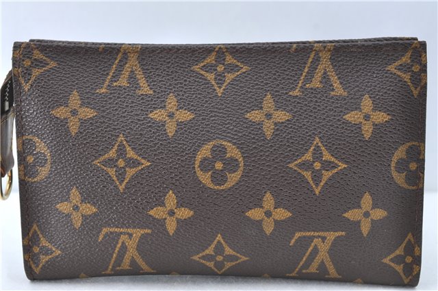Authentic Louis Vuitton Monogram Pouch For Bucket PM LV J2111