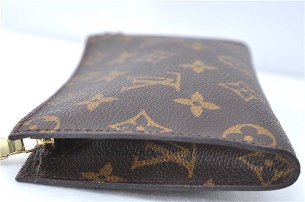 Authentic Louis Vuitton Monogram Pouch For Bucket PM LV J2111