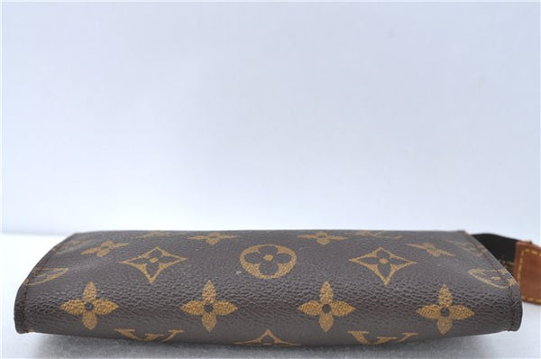 Authentic Louis Vuitton Monogram Pouch For Bucket PM LV J2111