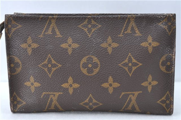 Authentic Louis Vuitton Monogram Pouch For Bucket PM LV J2112
