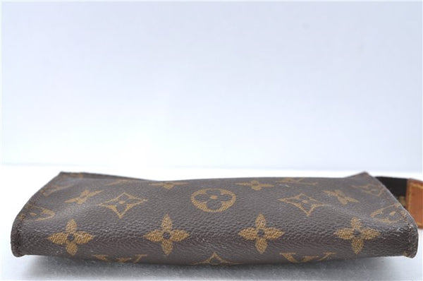 Authentic Louis Vuitton Monogram Pouch For Bucket PM LV J2112