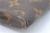 Authentic Louis Vuitton Monogram Pouch For Bucket PM LV J2112